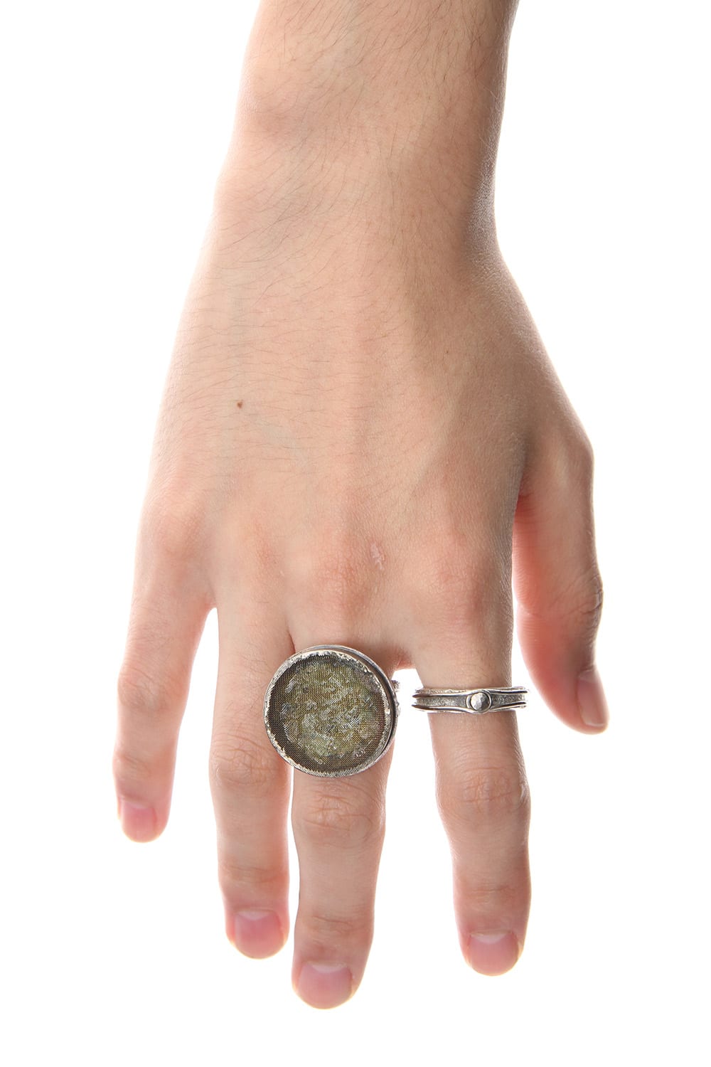 Pin Studded Wire Ring - io-01-130