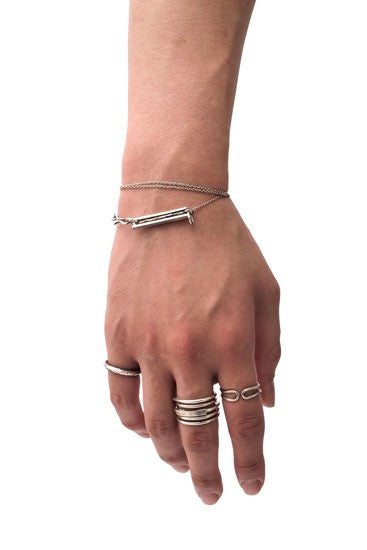 Necklace & Bracelet Sliver × Enamel 011