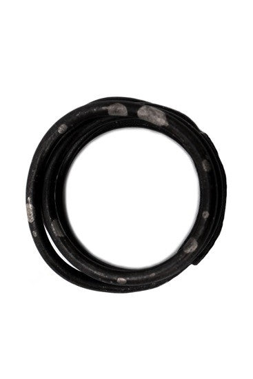 Ring 015 Silver Black