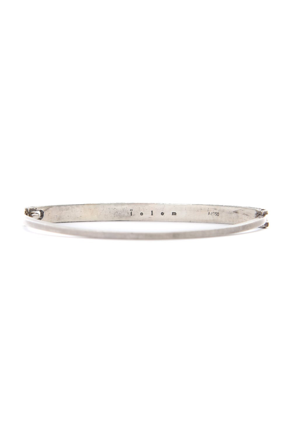 Stone Plate Bangle - io-02-040 B Stone