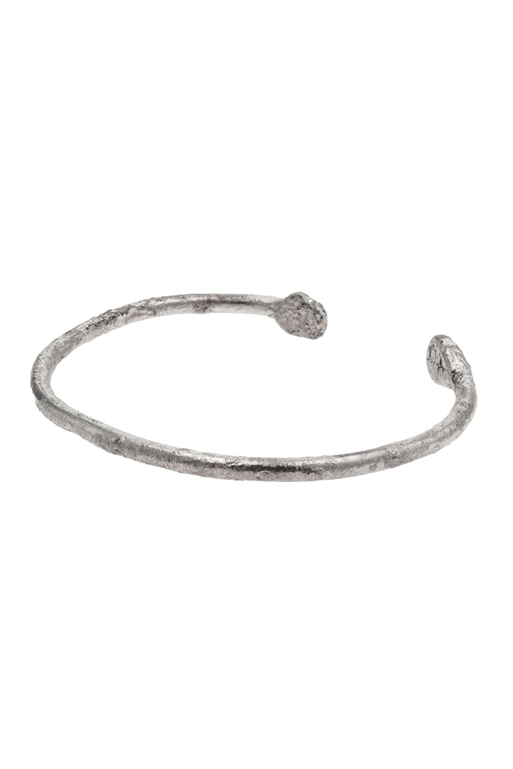 3mm Tree Branch Bangle - io-02-135  Mat White