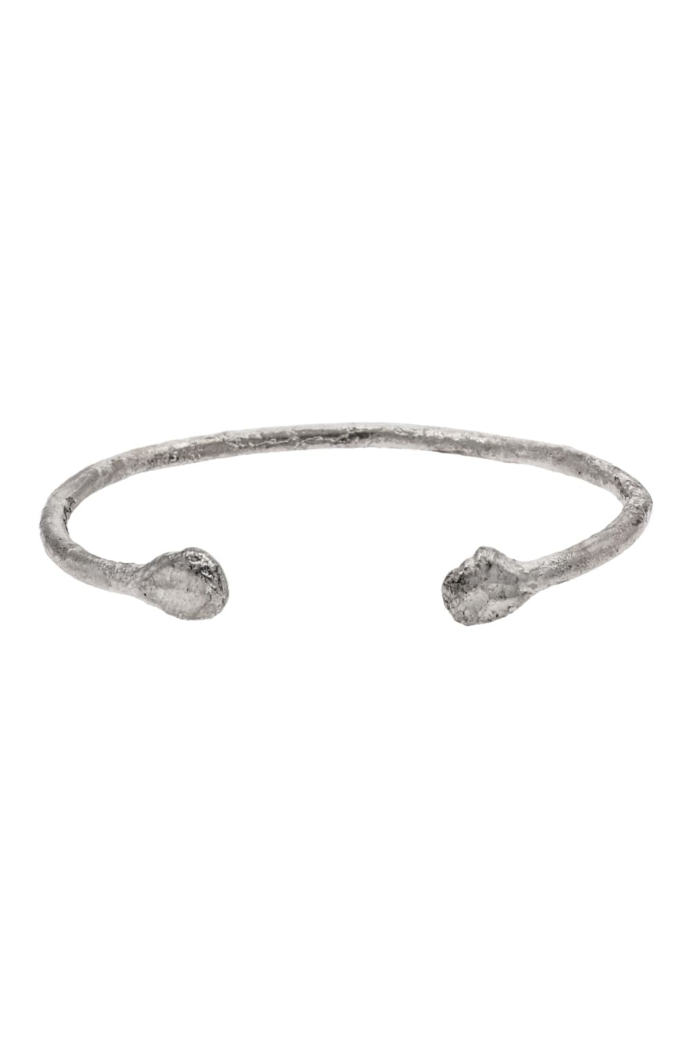 3mm Tree Branch Bangle - io-02-135  Mat White