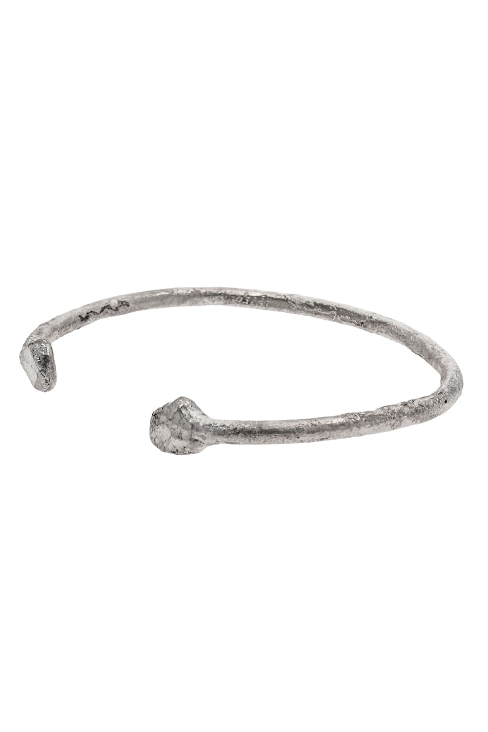 3mm Tree Branch Bangle - io-02-135  Mat White