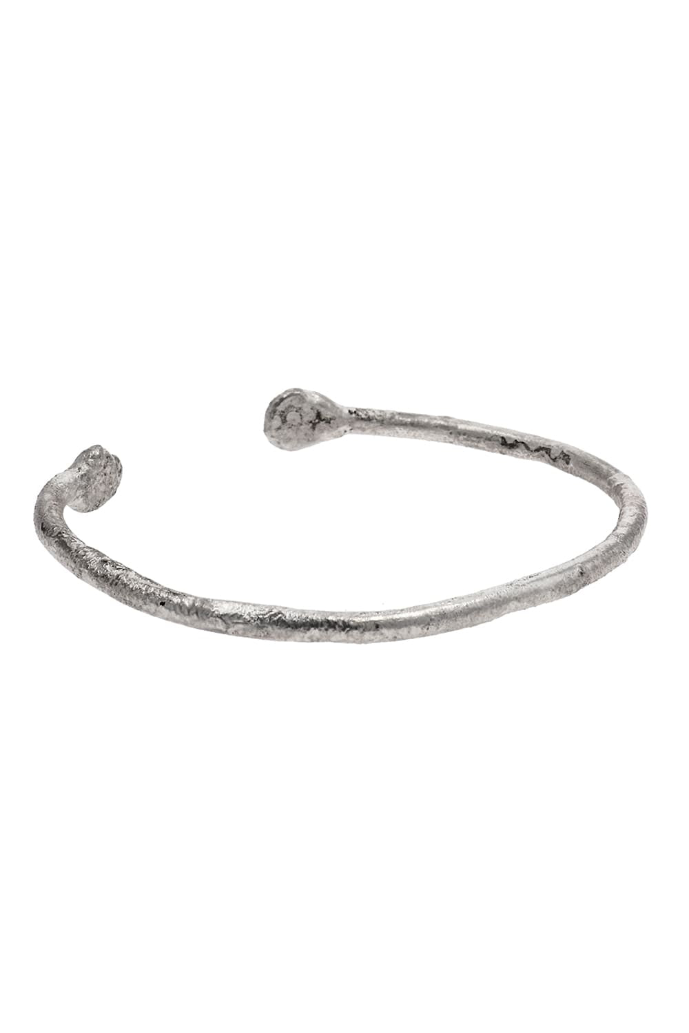 3mm Tree Branch Bangle - io-02-135  Mat White