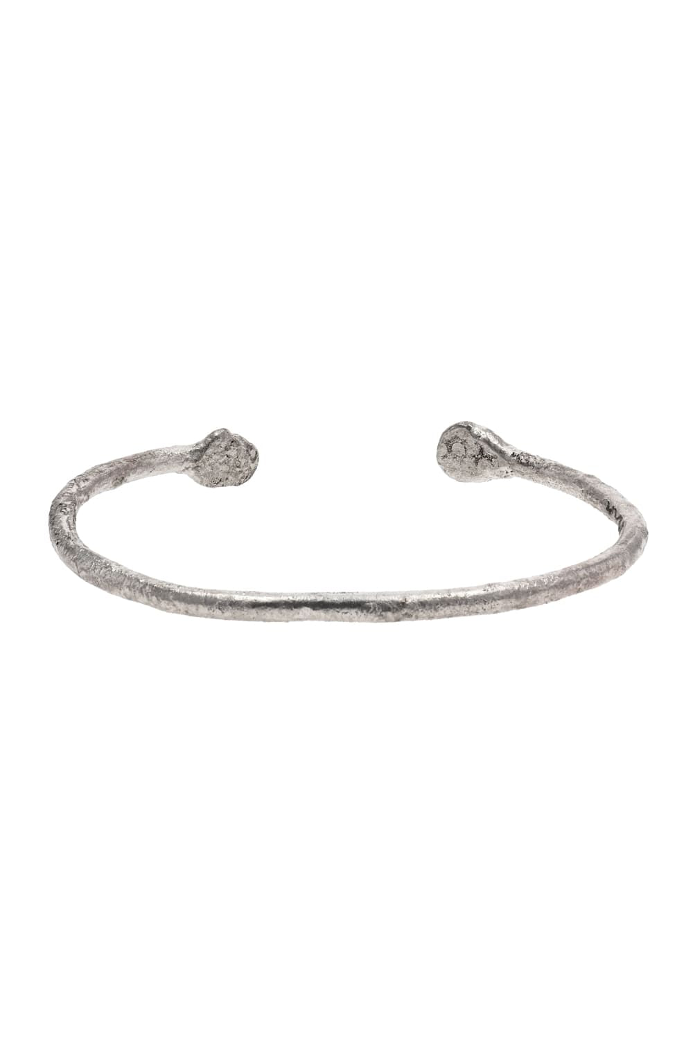 3mm Tree Branch Bangle - io-02-135  Mat White