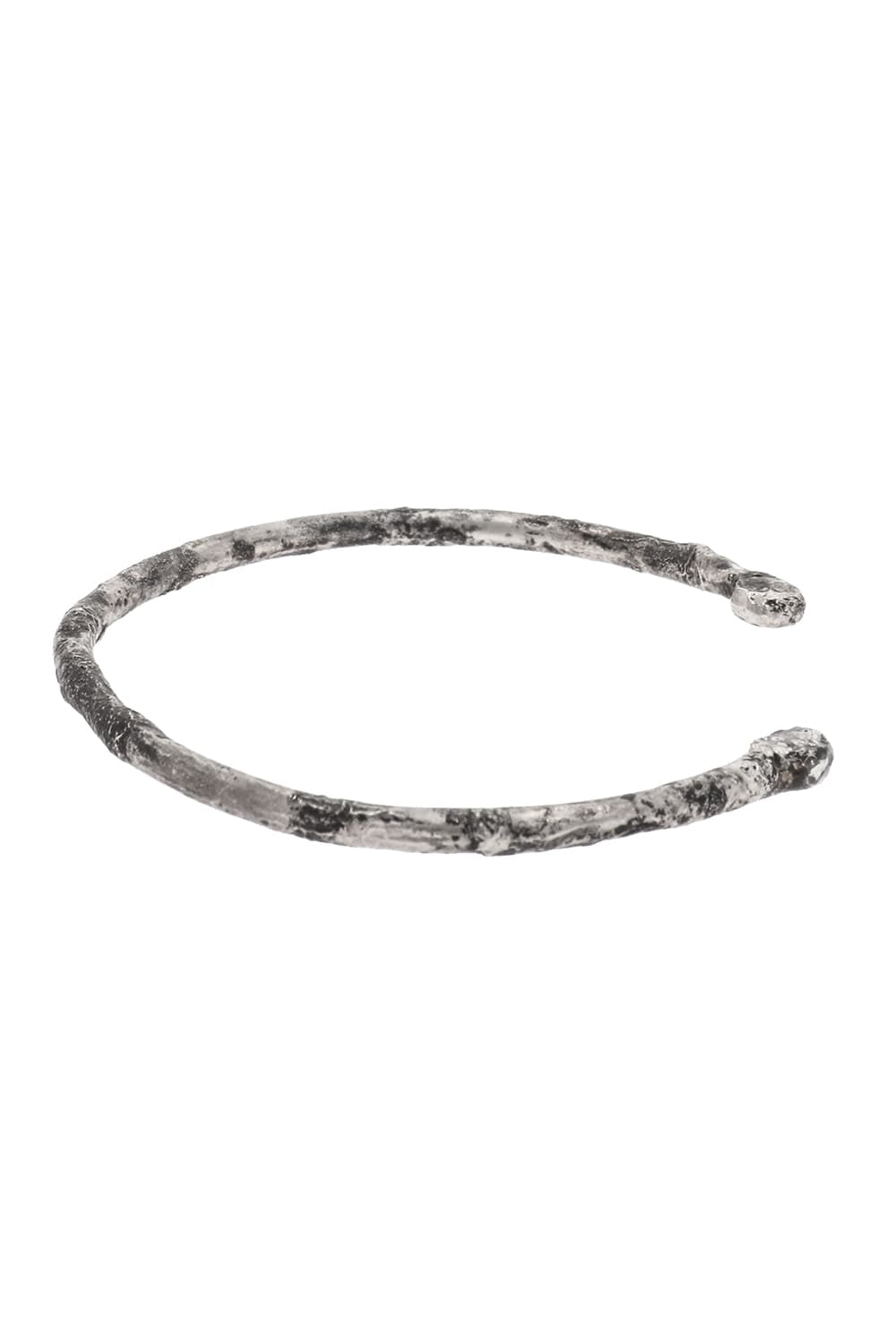 3mm Tree Branch Bangle - io-02-135  Rust Gray