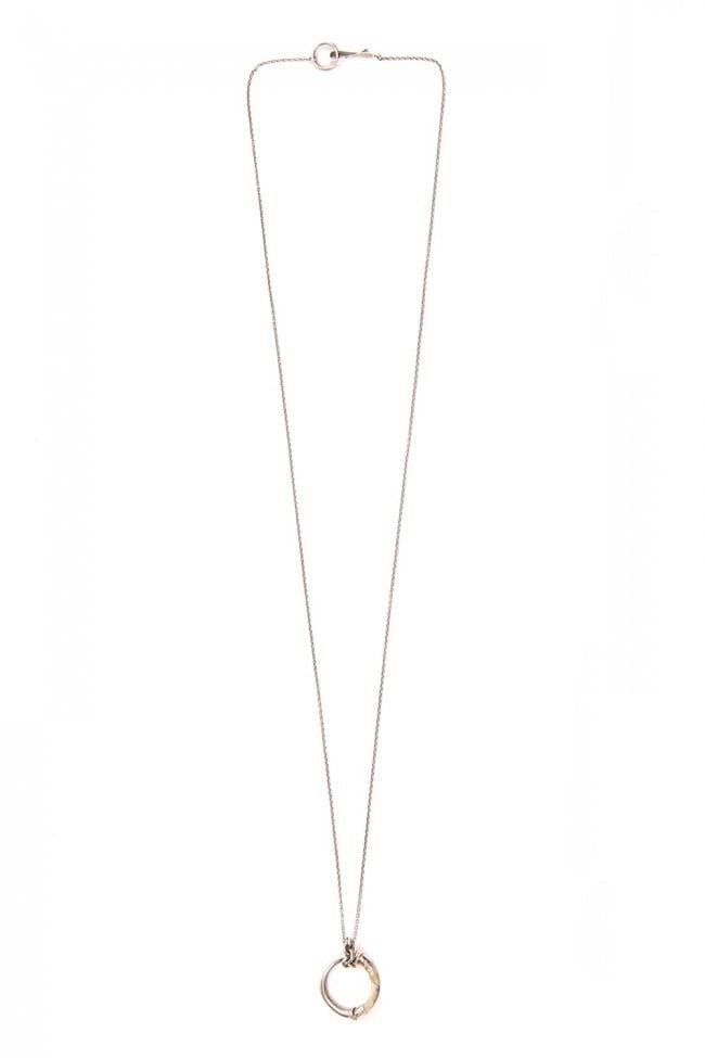 Enamel Ring Necklace - io-03-026