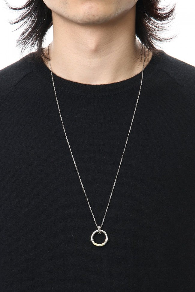 Enamel Ring Necklace - io-03-026