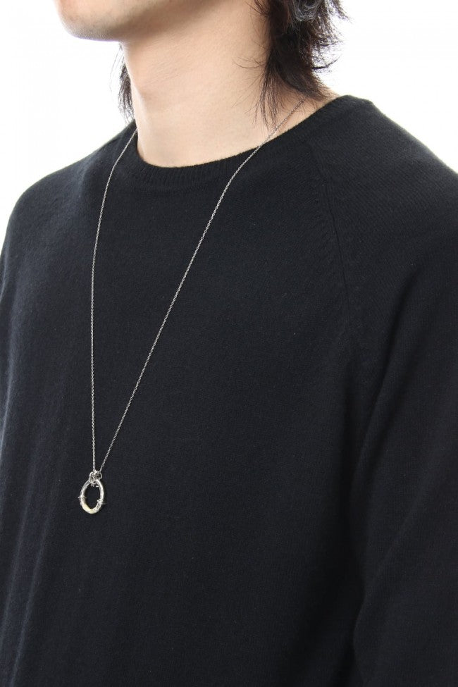 Enamel Ring Necklace - io-03-026