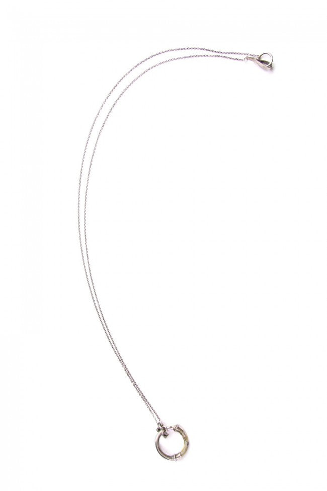 Enamel Ring Necklace - io-03-026