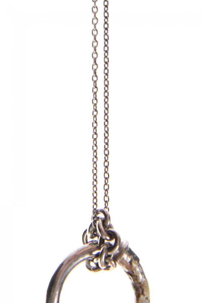 Enamel Ring Necklace - io-03-026