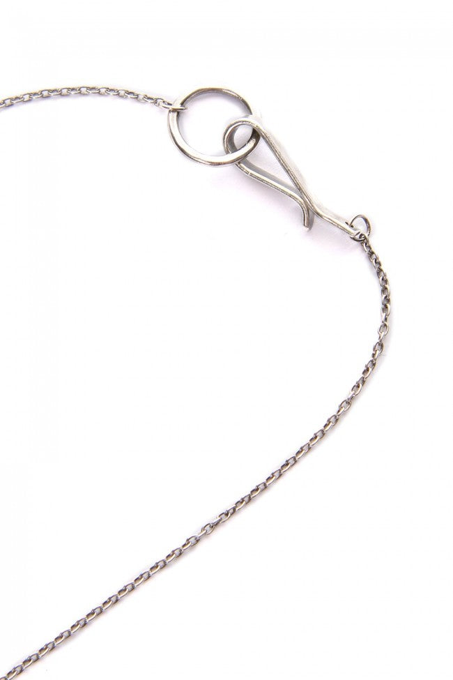 Enamel Ring Necklace - io-03-026