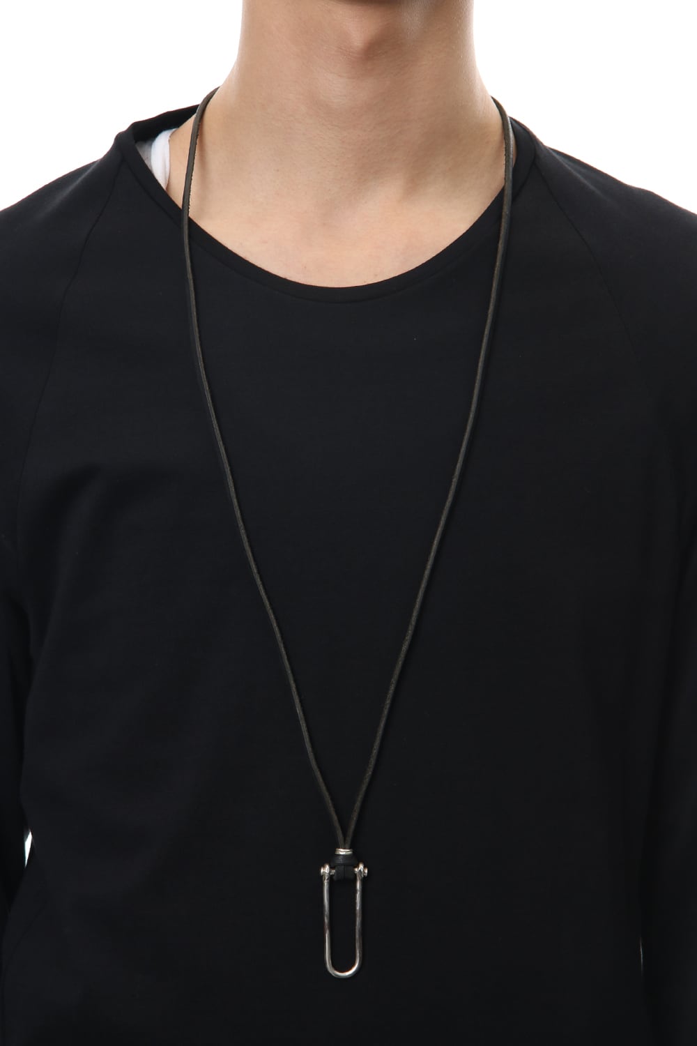 Spectacle holder necklace - io-03-084 Black