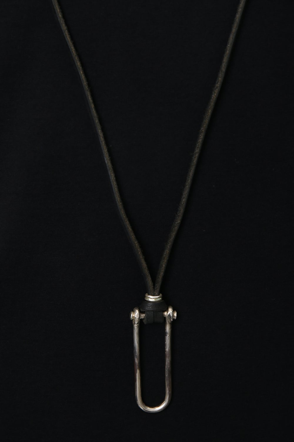 Spectacle holder necklace - io-03-084 Black