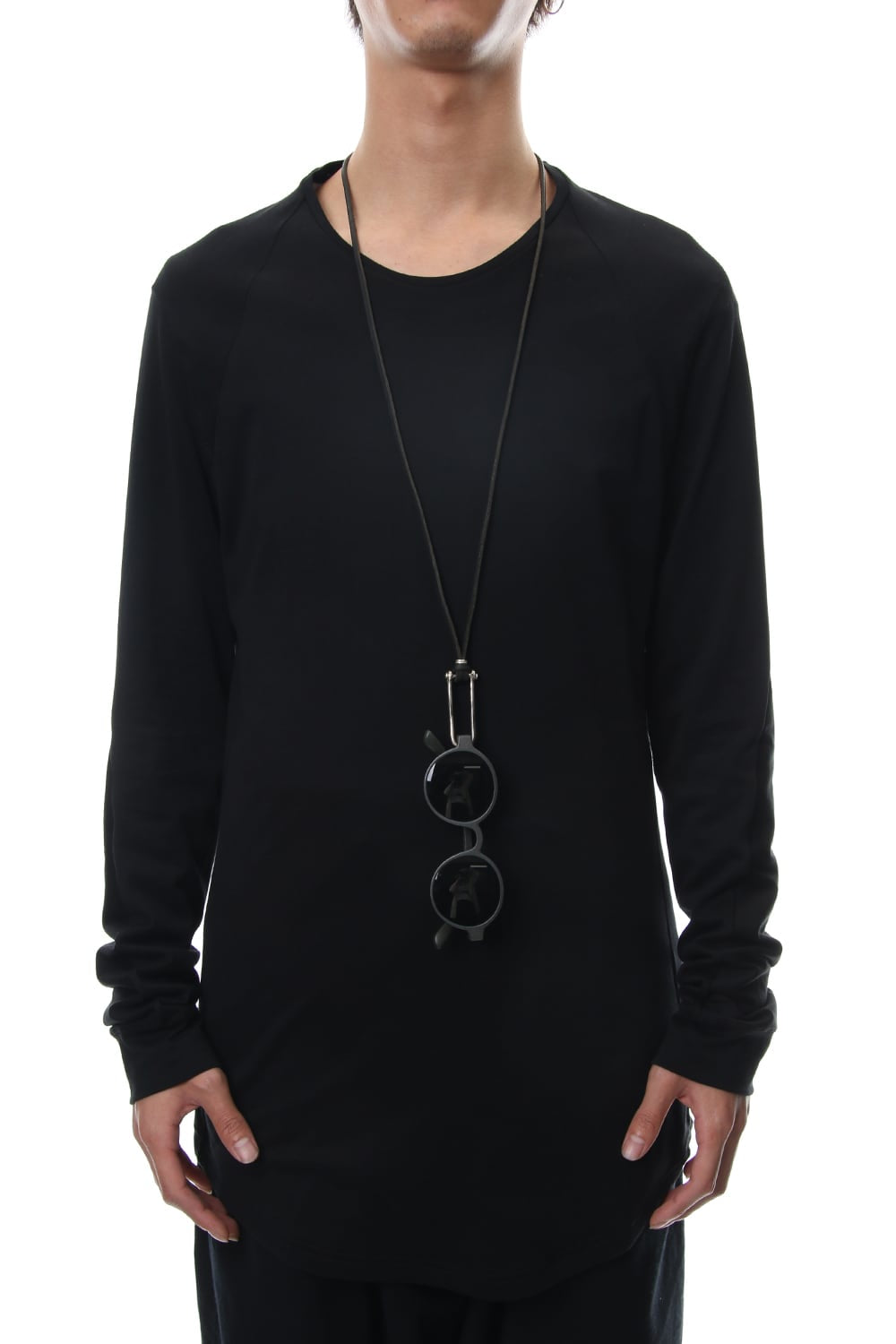 Spectacle holder necklace - io-03-084 Black 