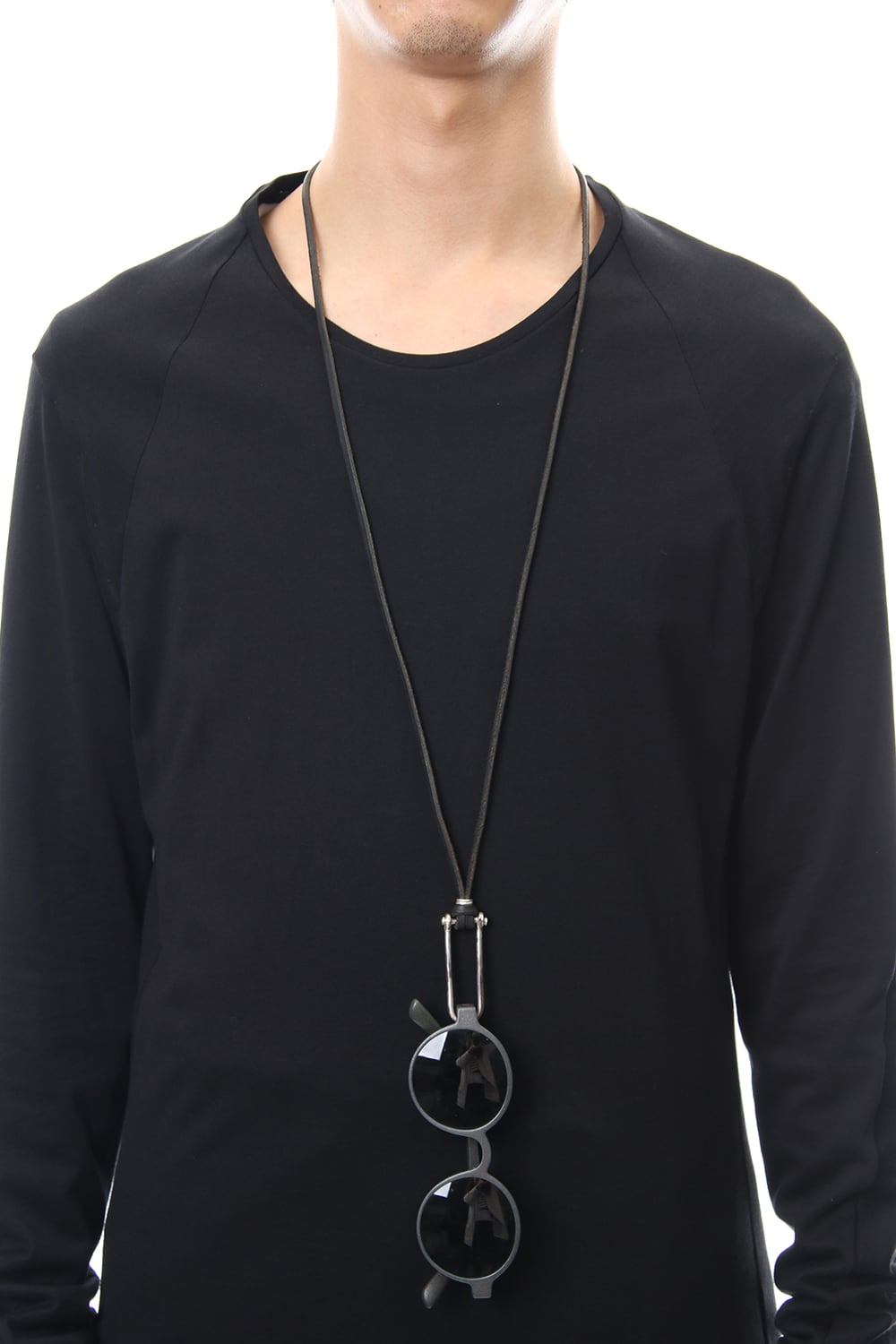 Spectacle holder necklace - io-03-084 Black