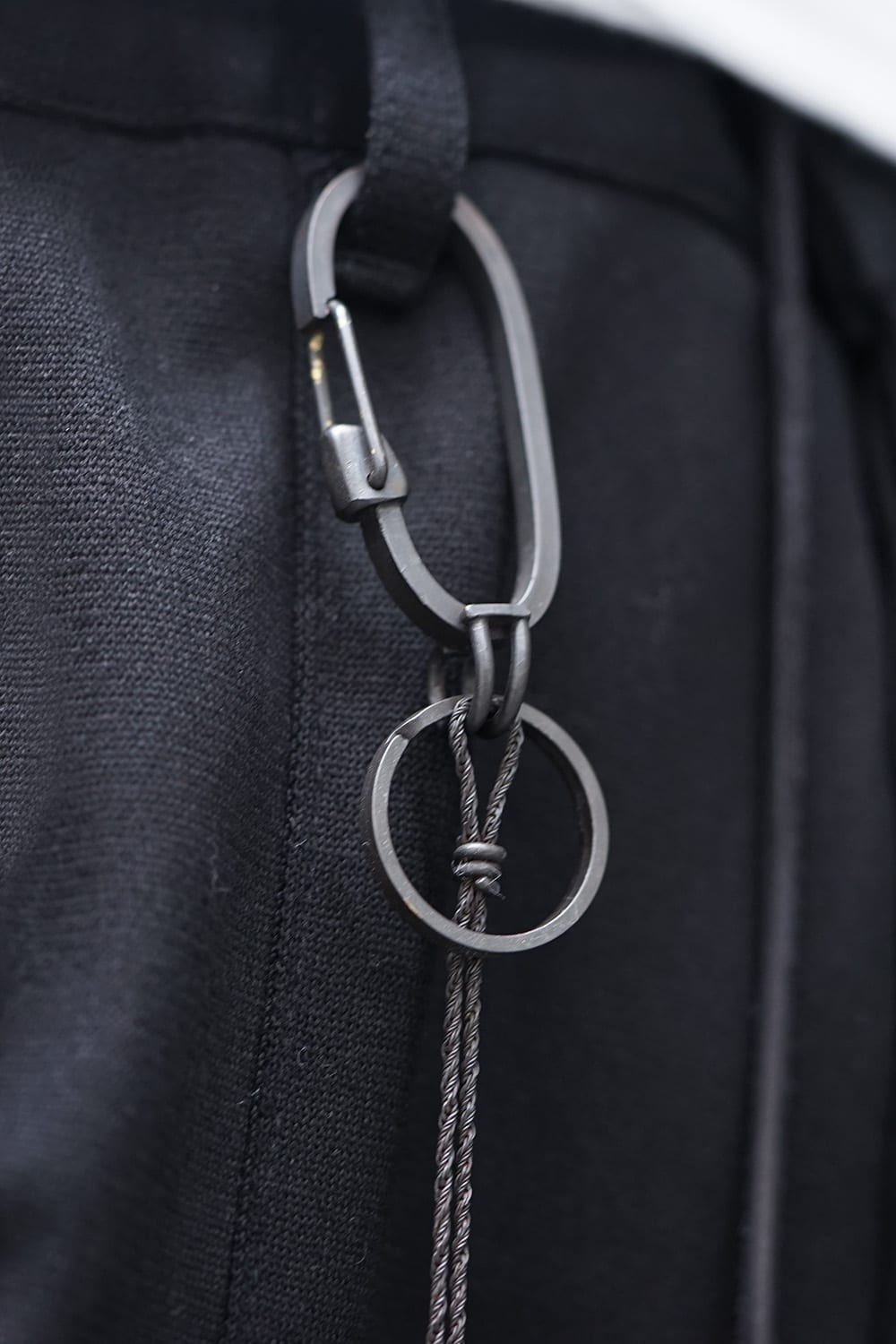 Brass Carabiner Key Ring - io-05-010