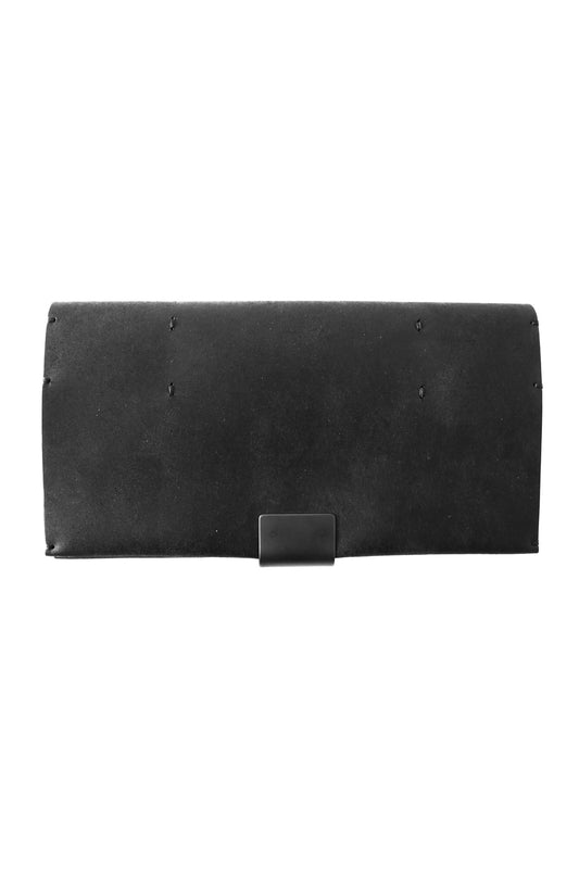 Cow Leather Long Wallet-B