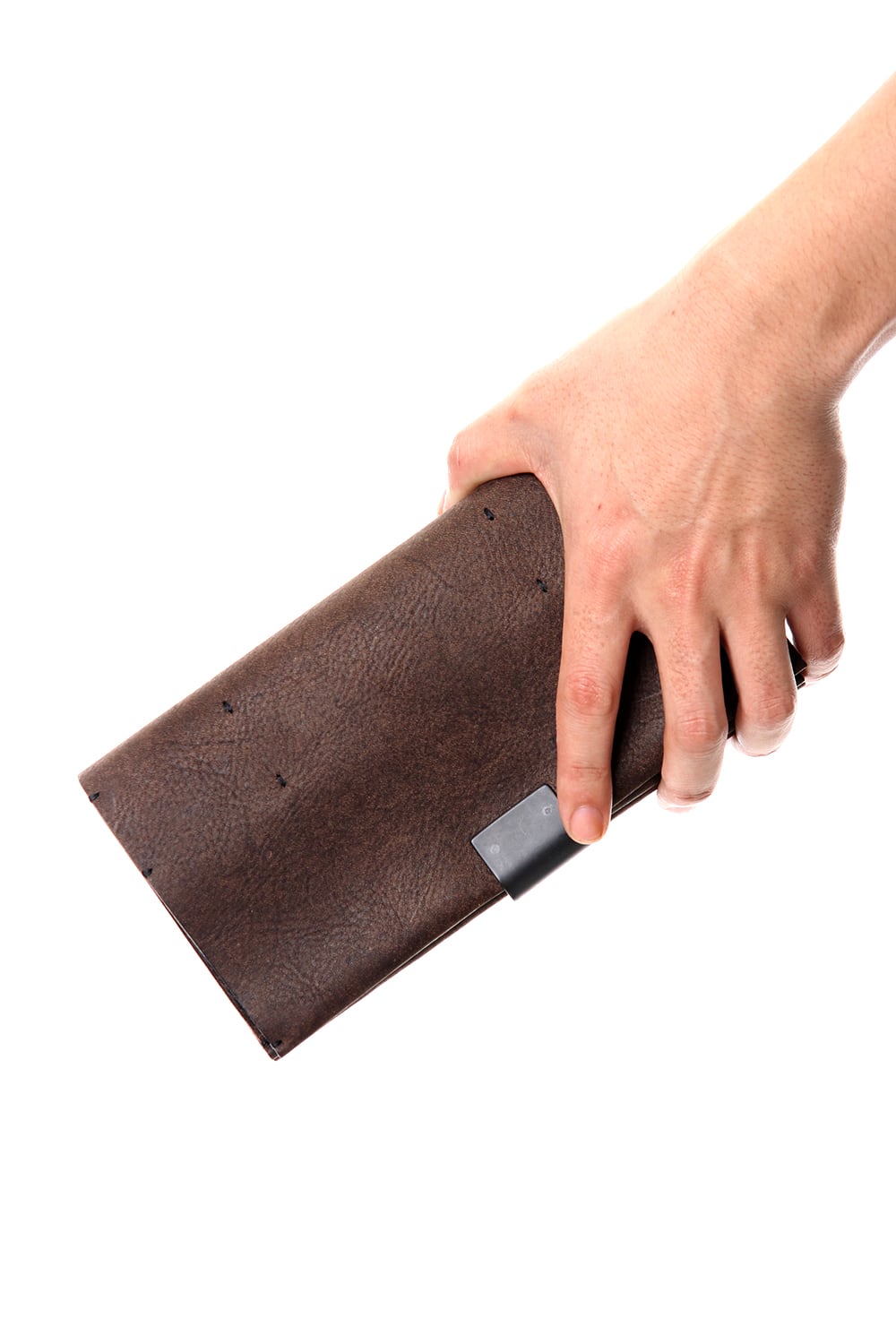 Cow Leather Long Wallet A - Havana Leather