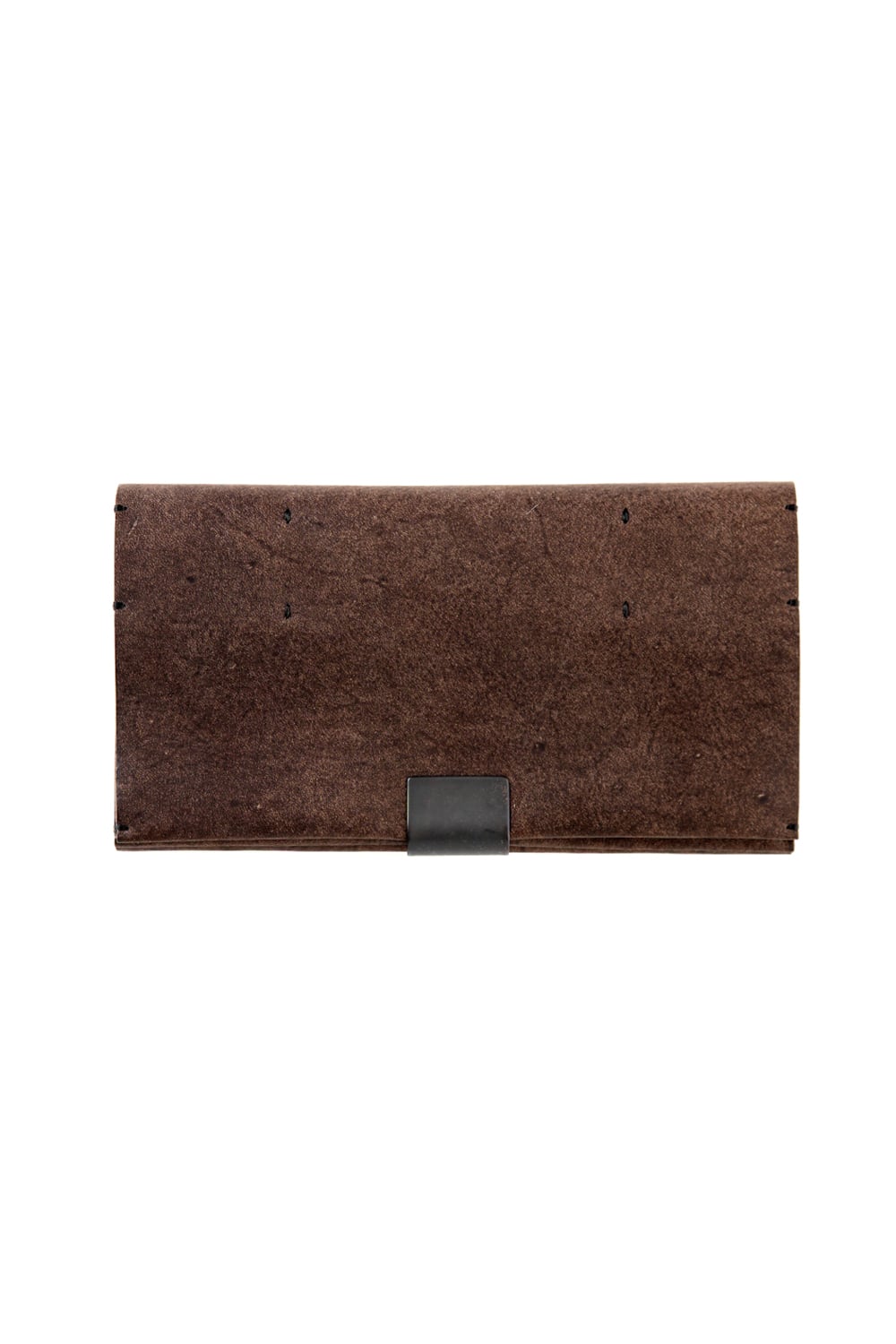 Cow Leather Long Wallet A - Havana Leather