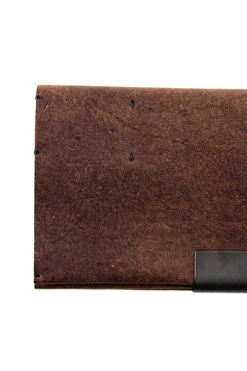 Cow Leather Long Wallet A - Havana Leather