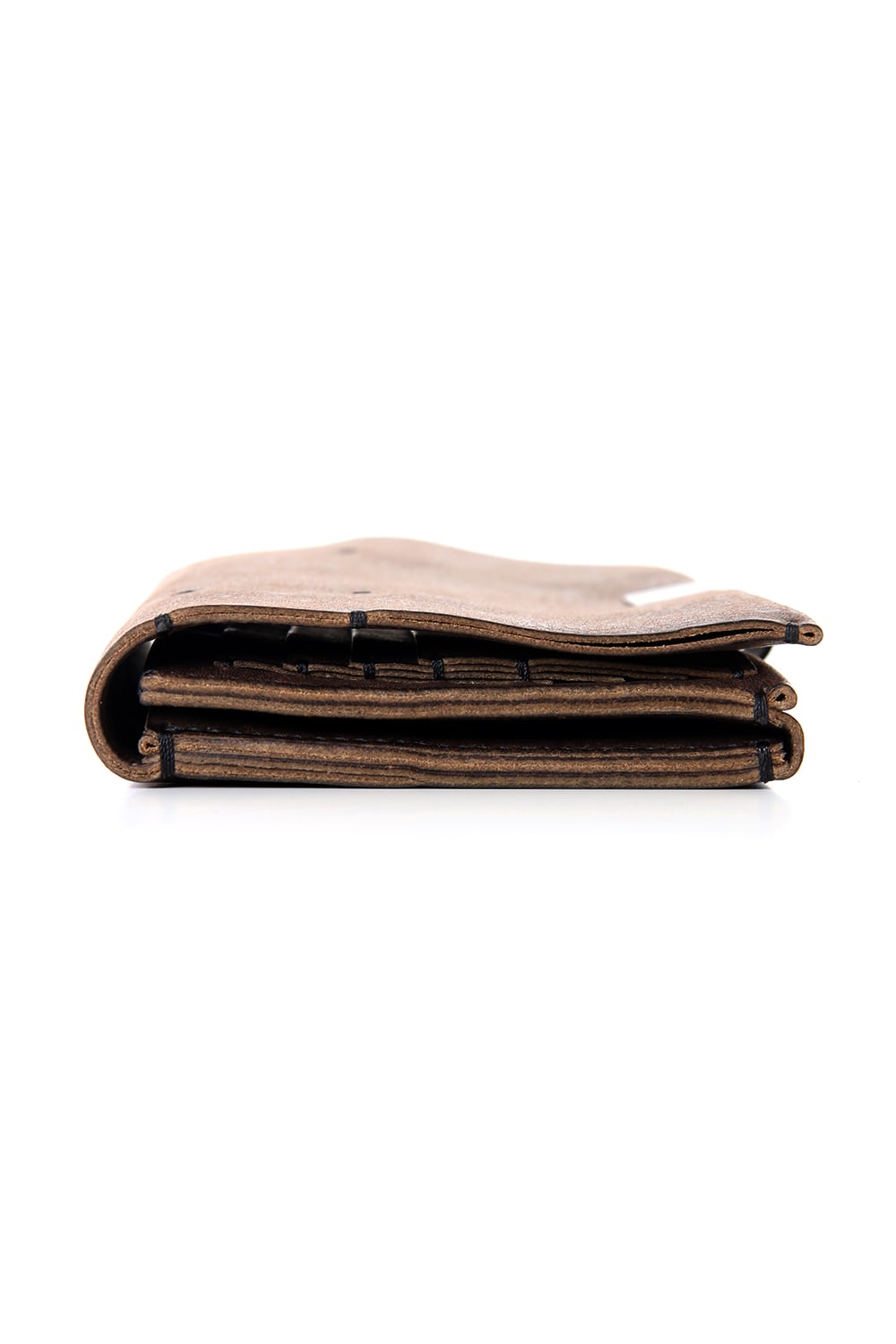 Cow Leather Long Wallet A - Havana Leather