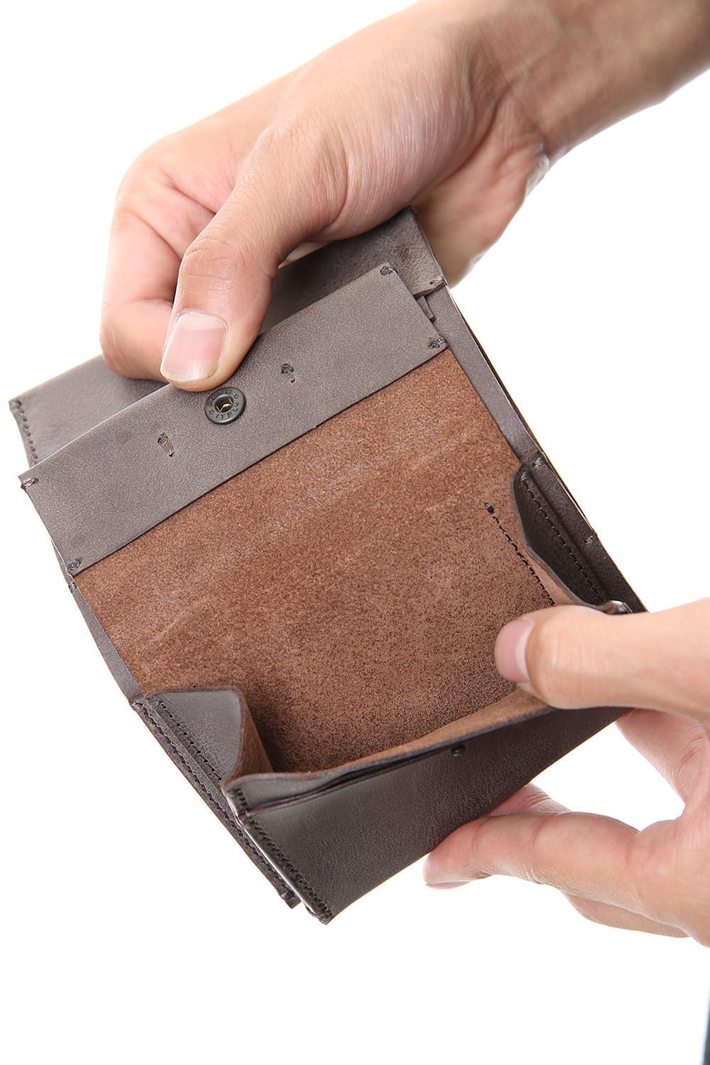Minimal folded wallet - io-07-014A Castagno