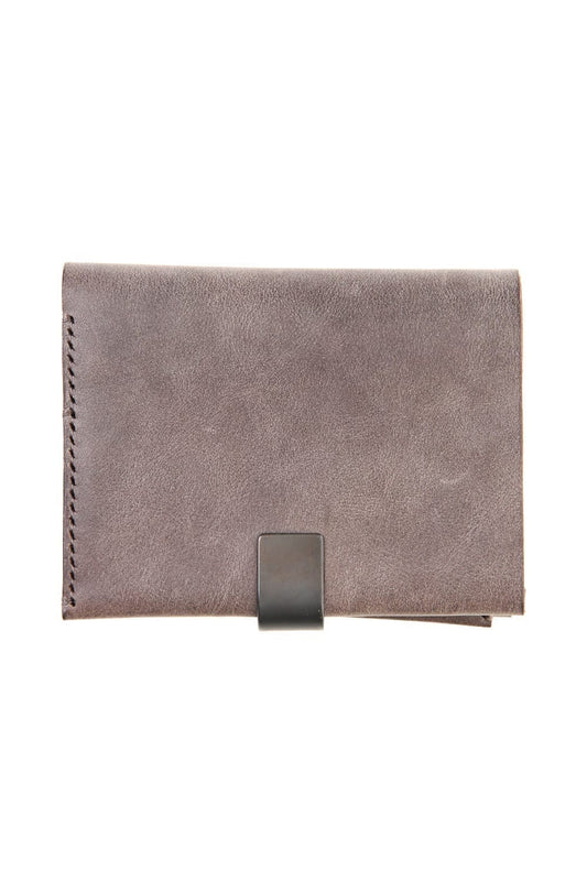 Minimal folded wallet - io-07-014A Castagno