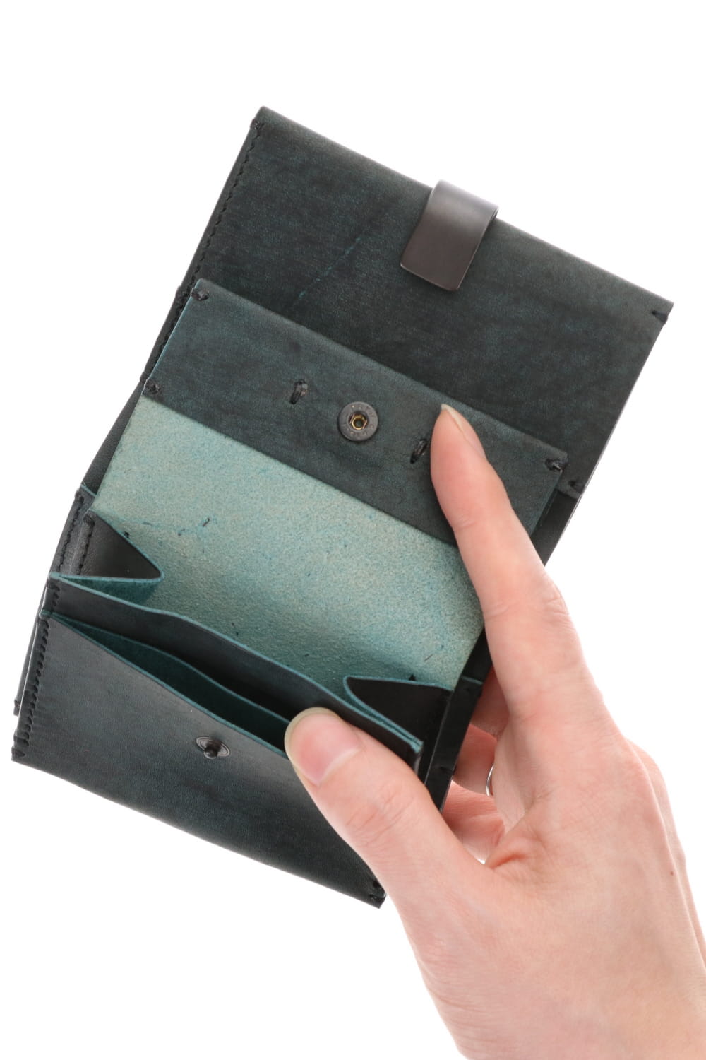 Minimal folded wallet - io-07-014A Lapis