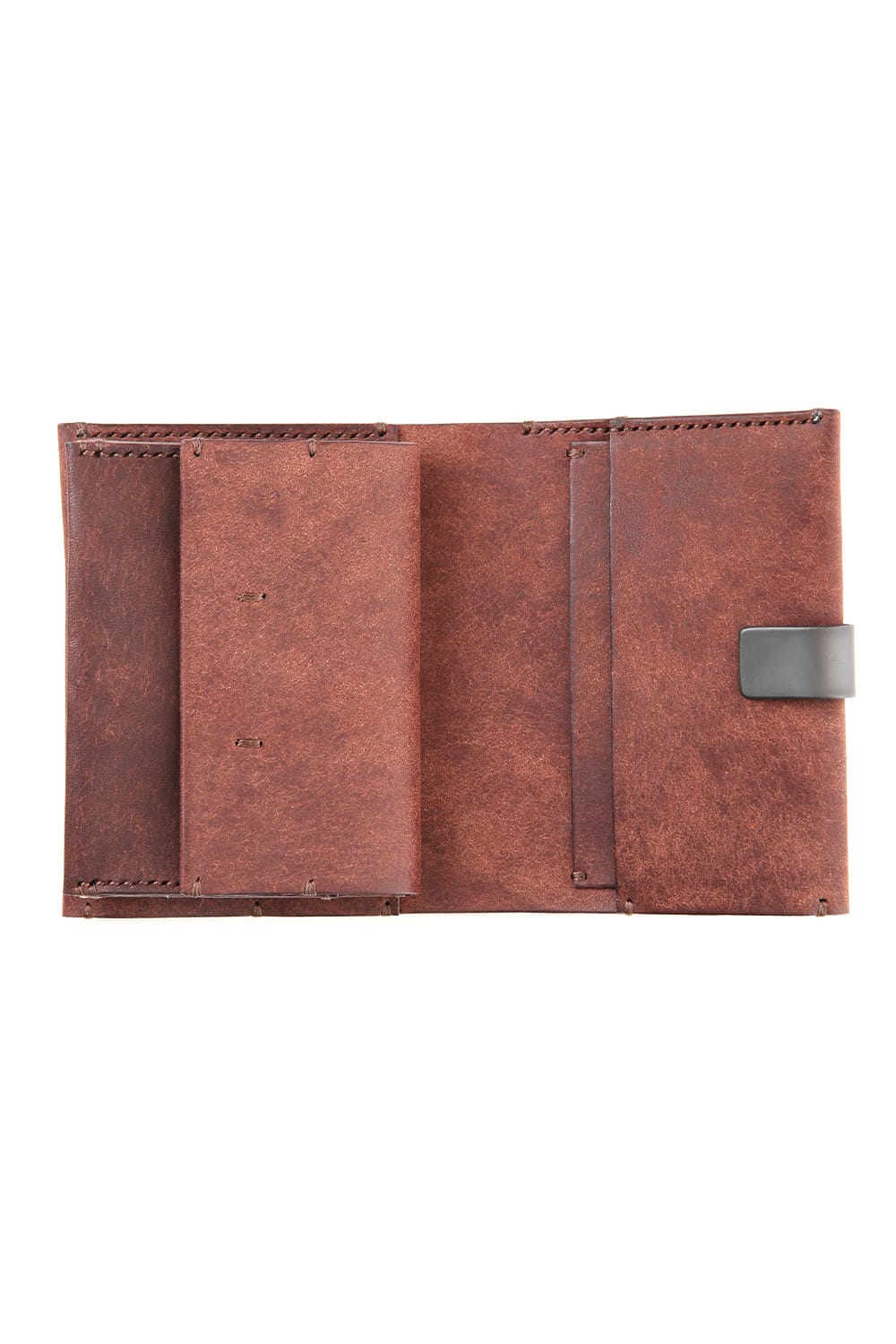 Minimal folded wallet - io-07-014A Tabacco