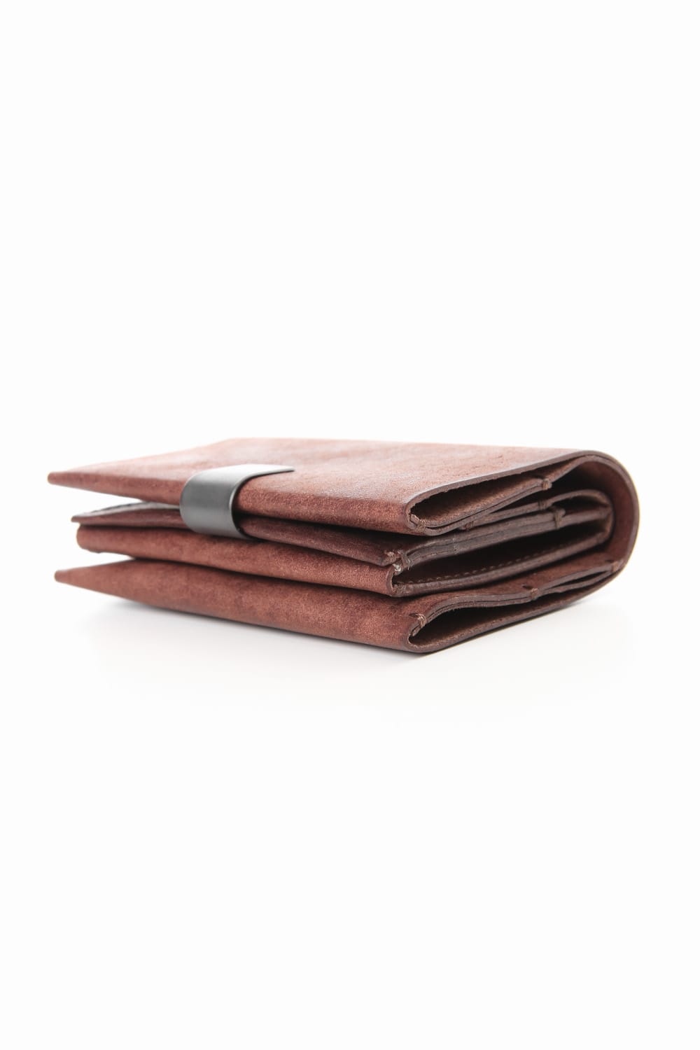 Minimal folded wallet - io-07-014A Tabacco