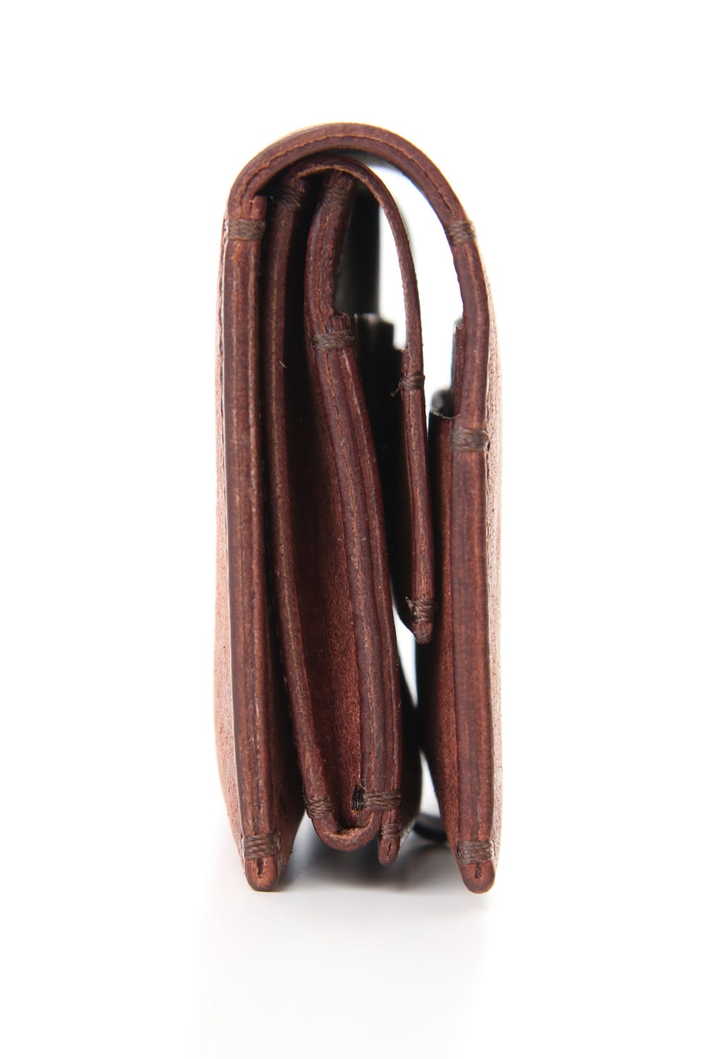 Minimal folded wallet - io-07-014A Tabacco