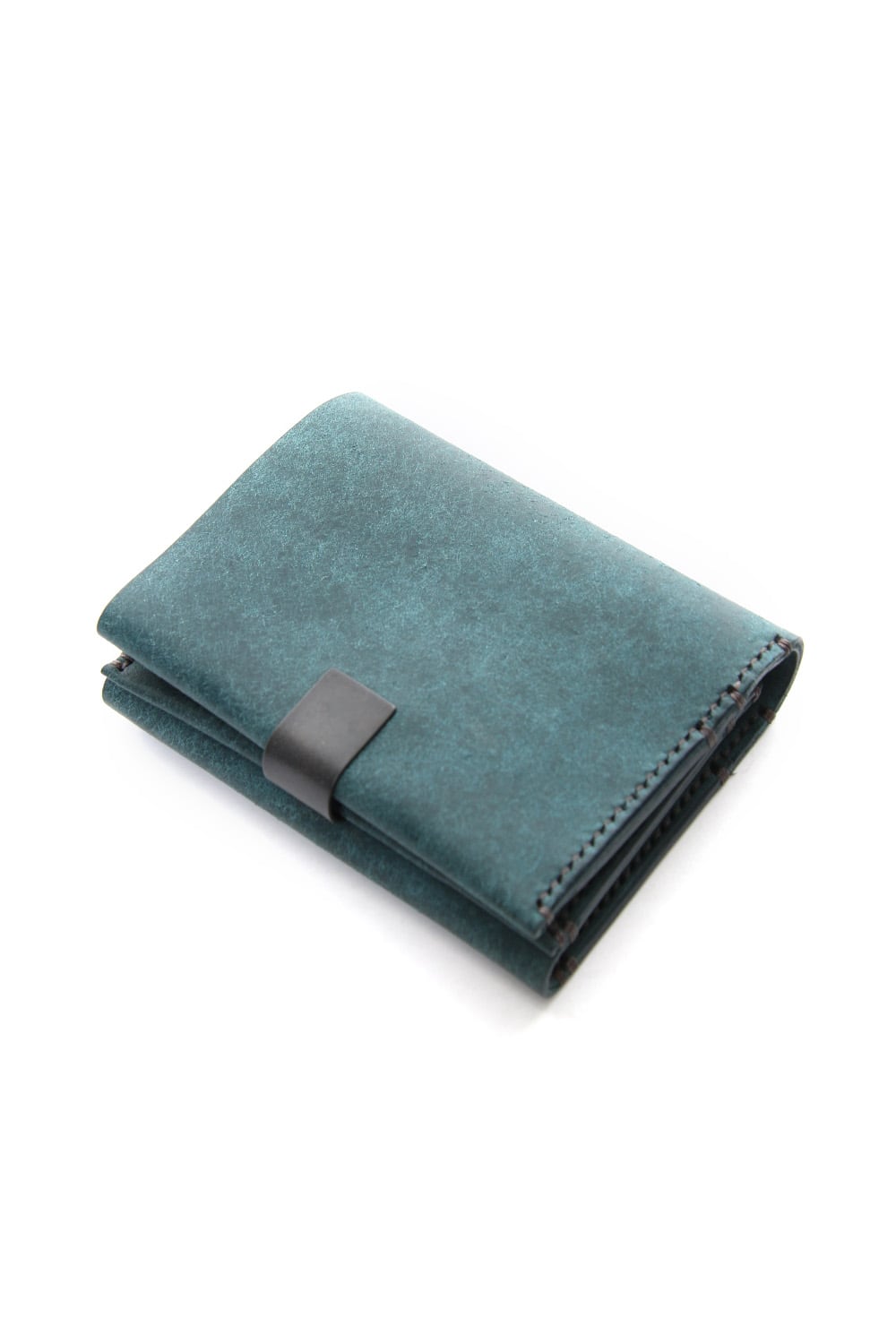 Minimal Trifold Wallet A - io-07-016 Petrolio