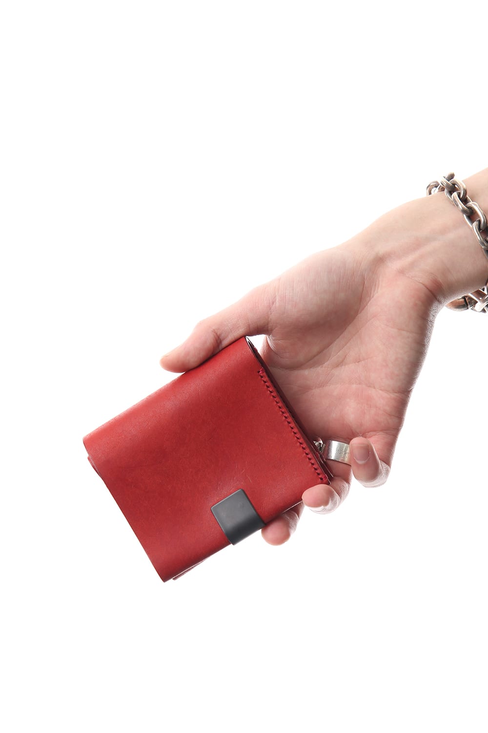 Minimal Trifold Wallet B - Red