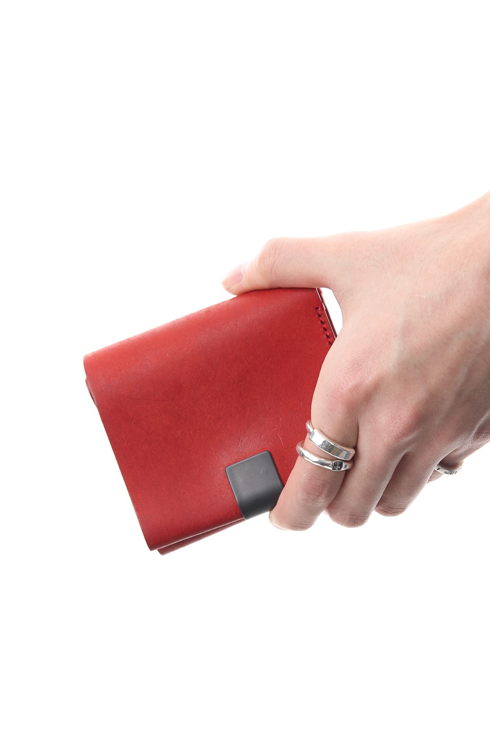 Minimal Trifold Wallet B - Red