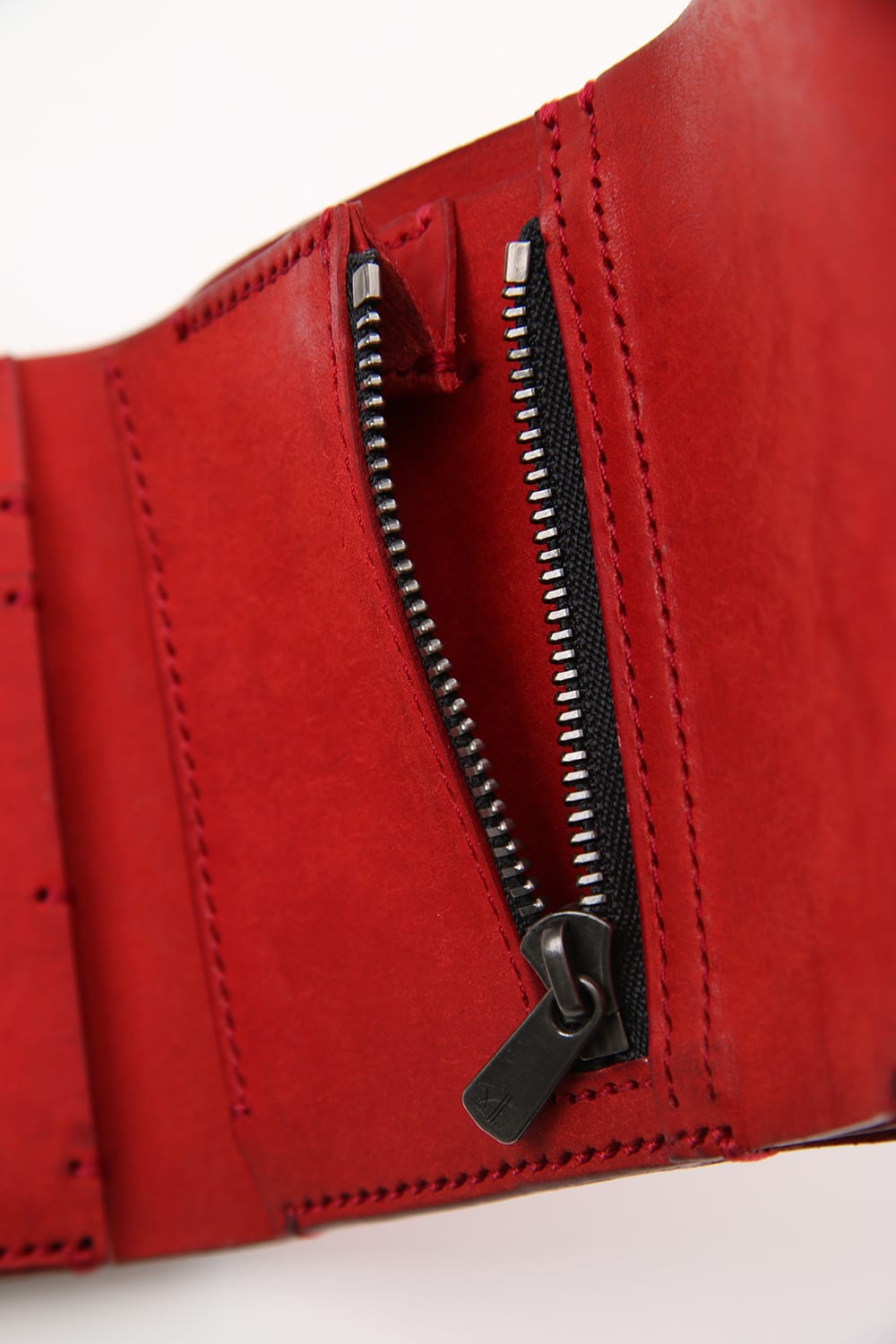 Minimal Trifold Wallet B - Red