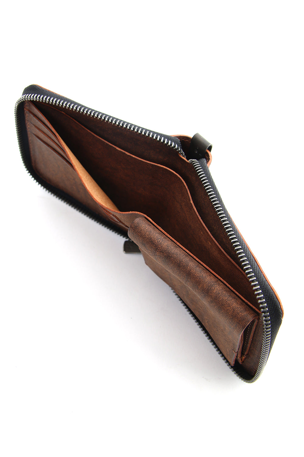 Mini Round Zip Bi-fold wallet - io-07-021