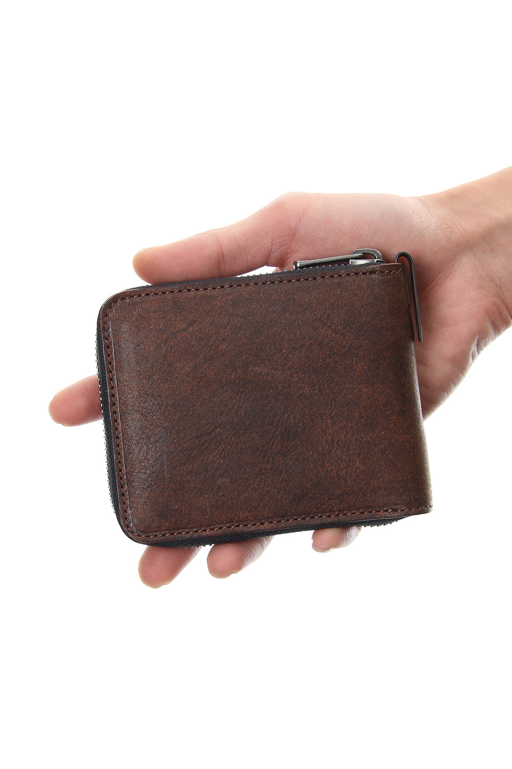 Mini Round Zip Bi-fold wallet - io-07-021