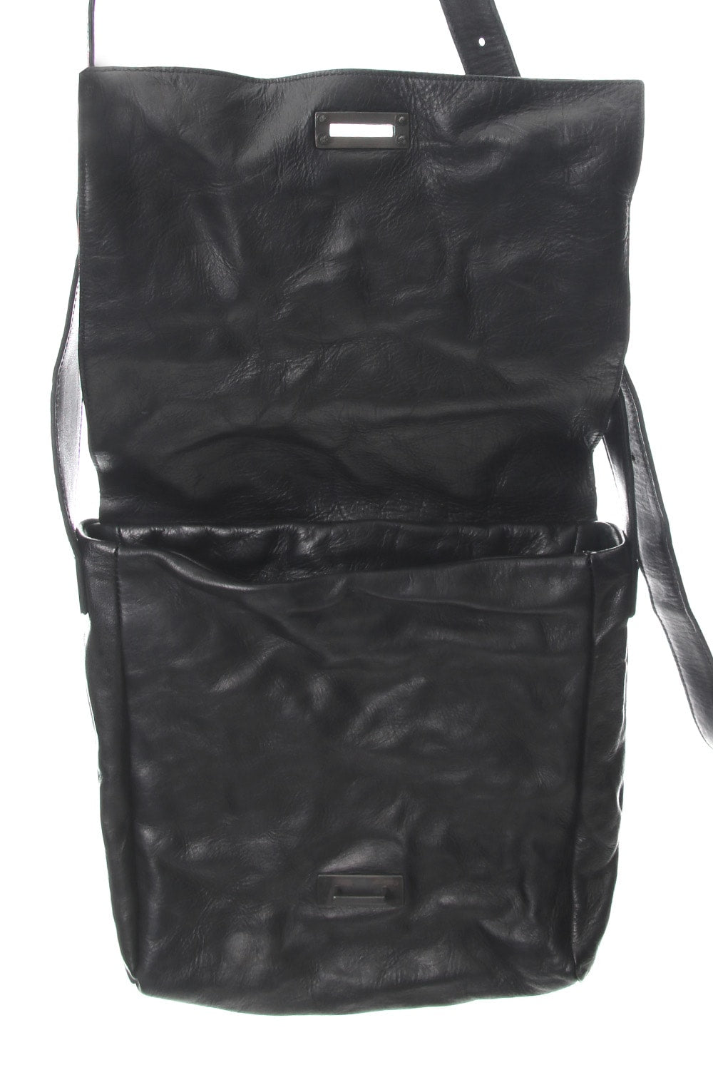 MーBelt hold flap shoulder bag