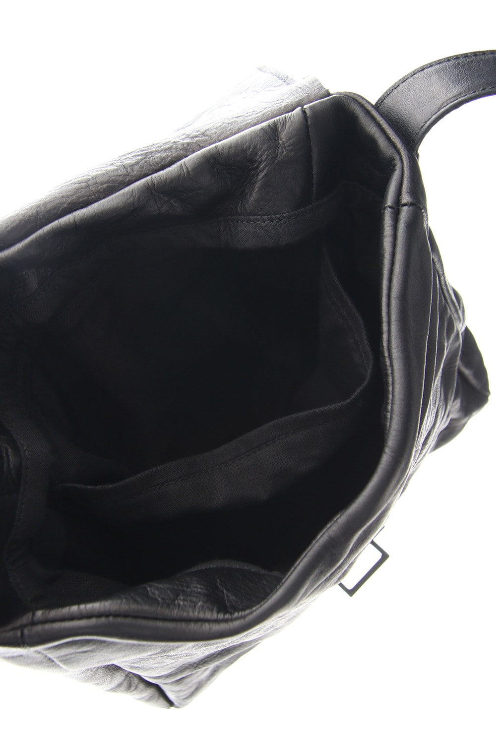 MーBelt hold flap shoulder bag