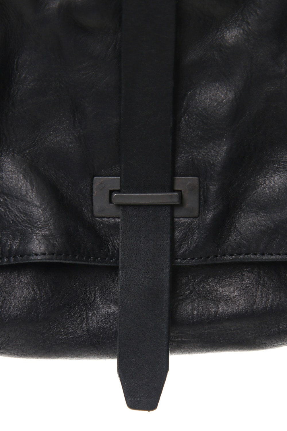 MーBelt hold flap shoulder bag