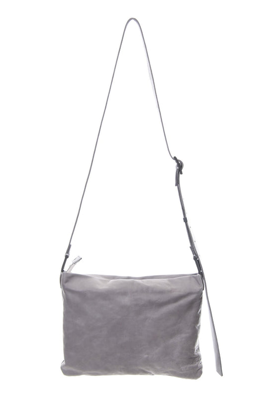 japanese Horse Sacoche Bag Buckle type Ice gray Wash & Oiled