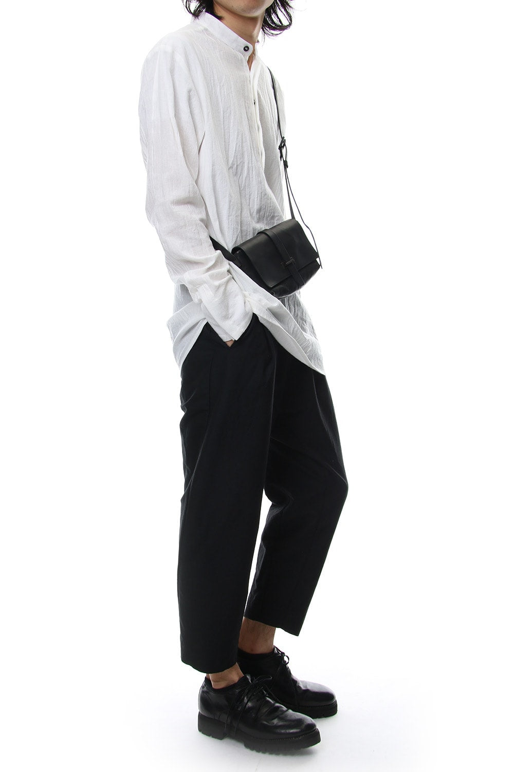 Oblong Mini shoulder Bag - A - Black