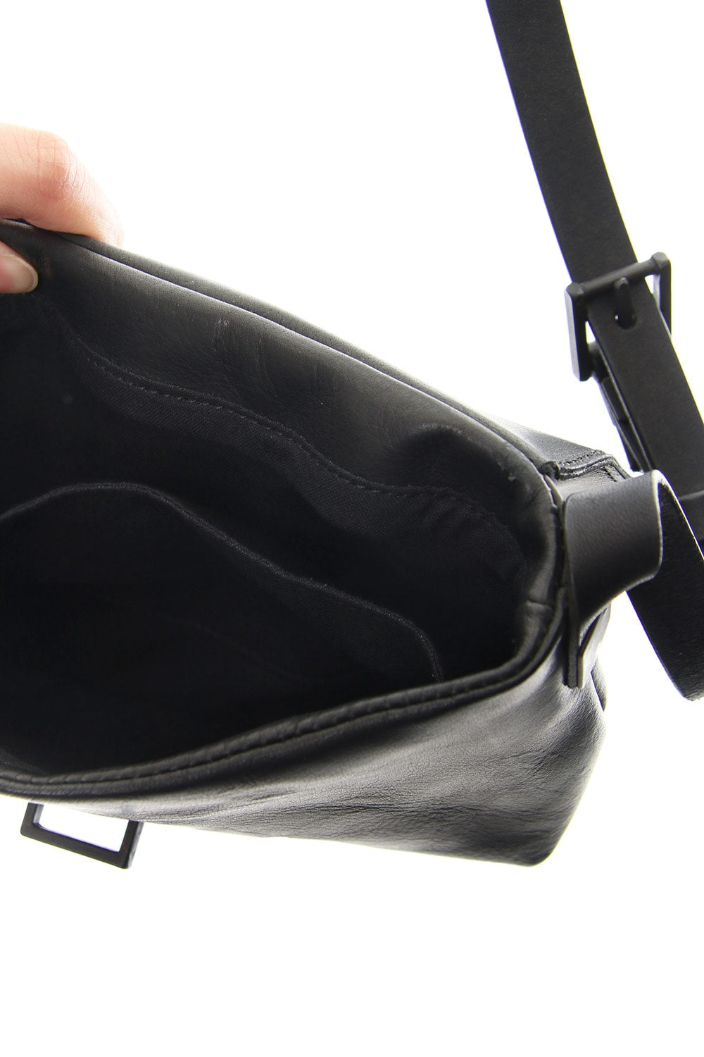Oblong Mini shoulder Bag - A - Black