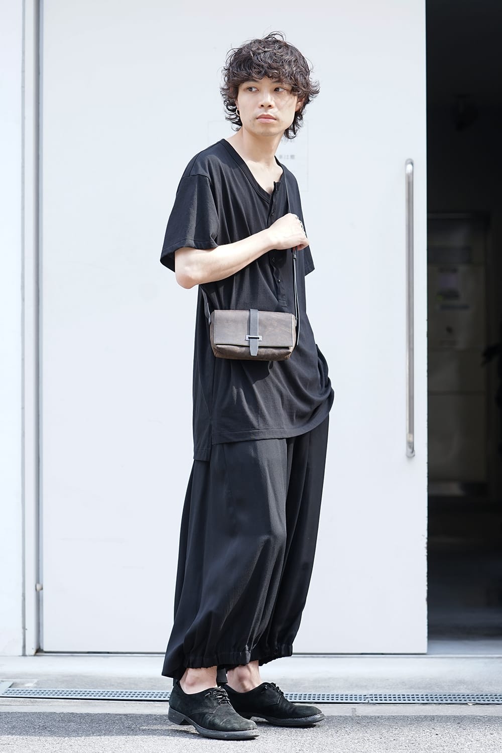 Oblong Mini Shoulder Bag - A - Smeraldo