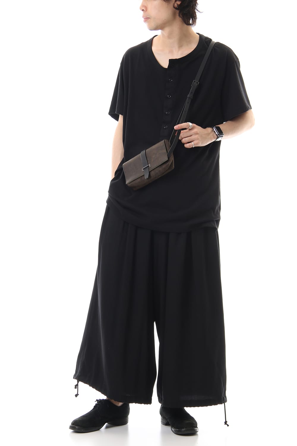 Oblong Mini Shoulder Bag - A - Smeraldo