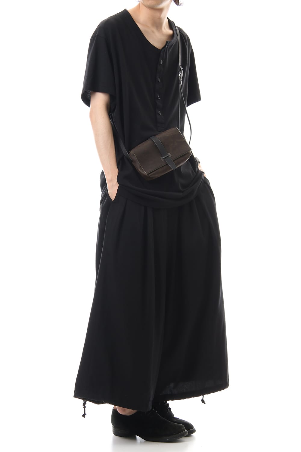 Oblong Mini Shoulder Bag - A - Smeraldo