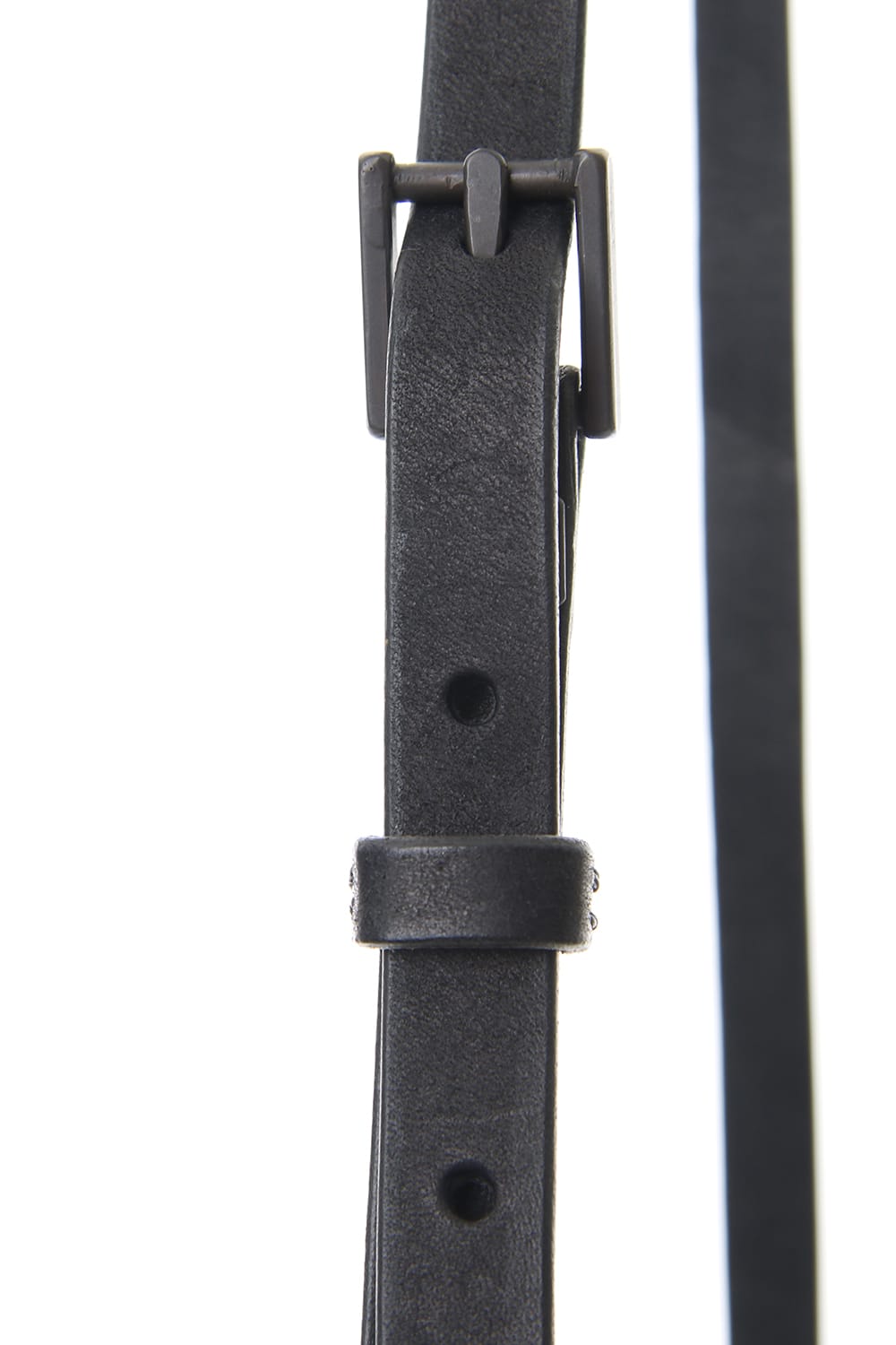 Oblong Mini Shoulder Bag - B - Black