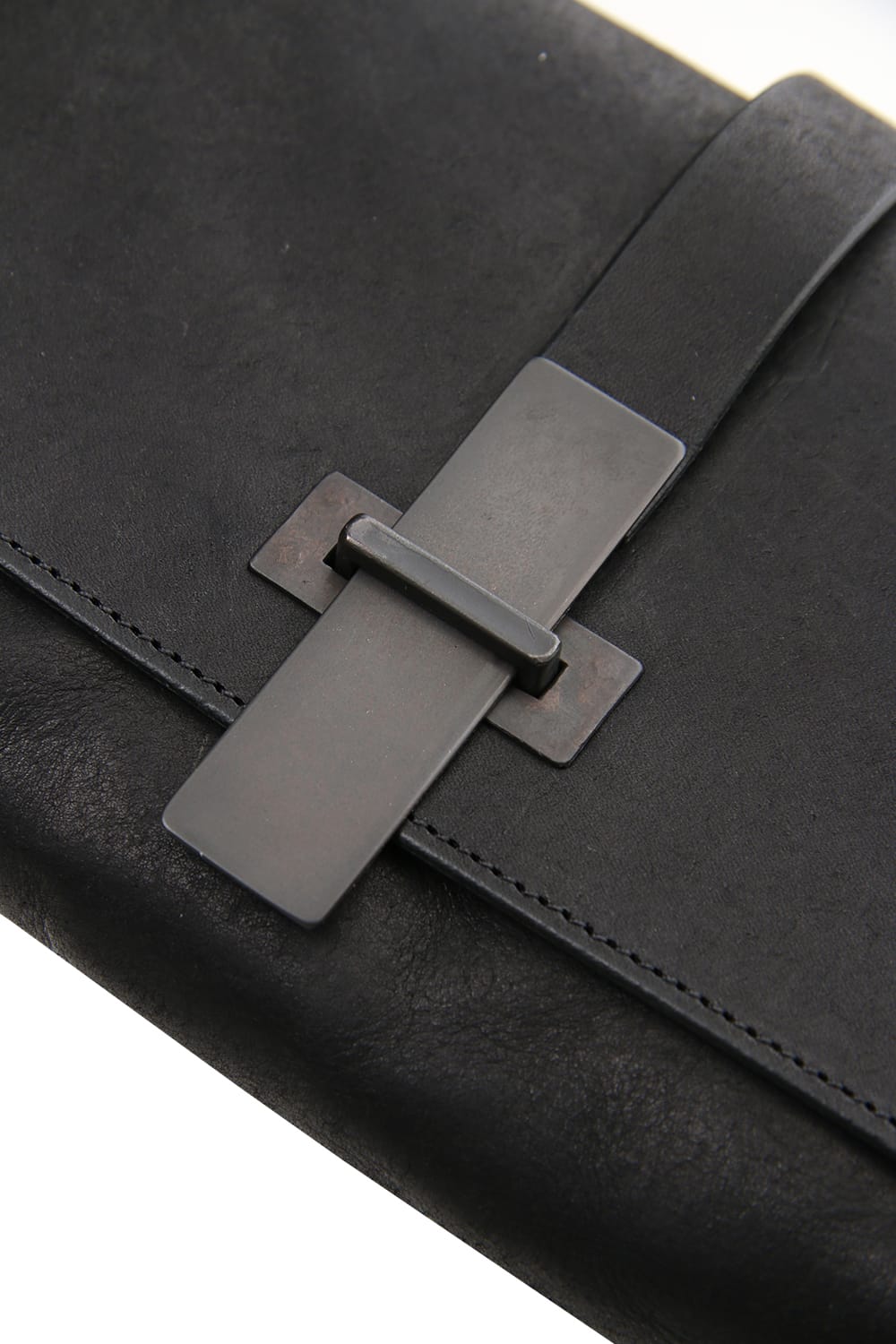 Oblong Mini Shoulder Bag - B - Black