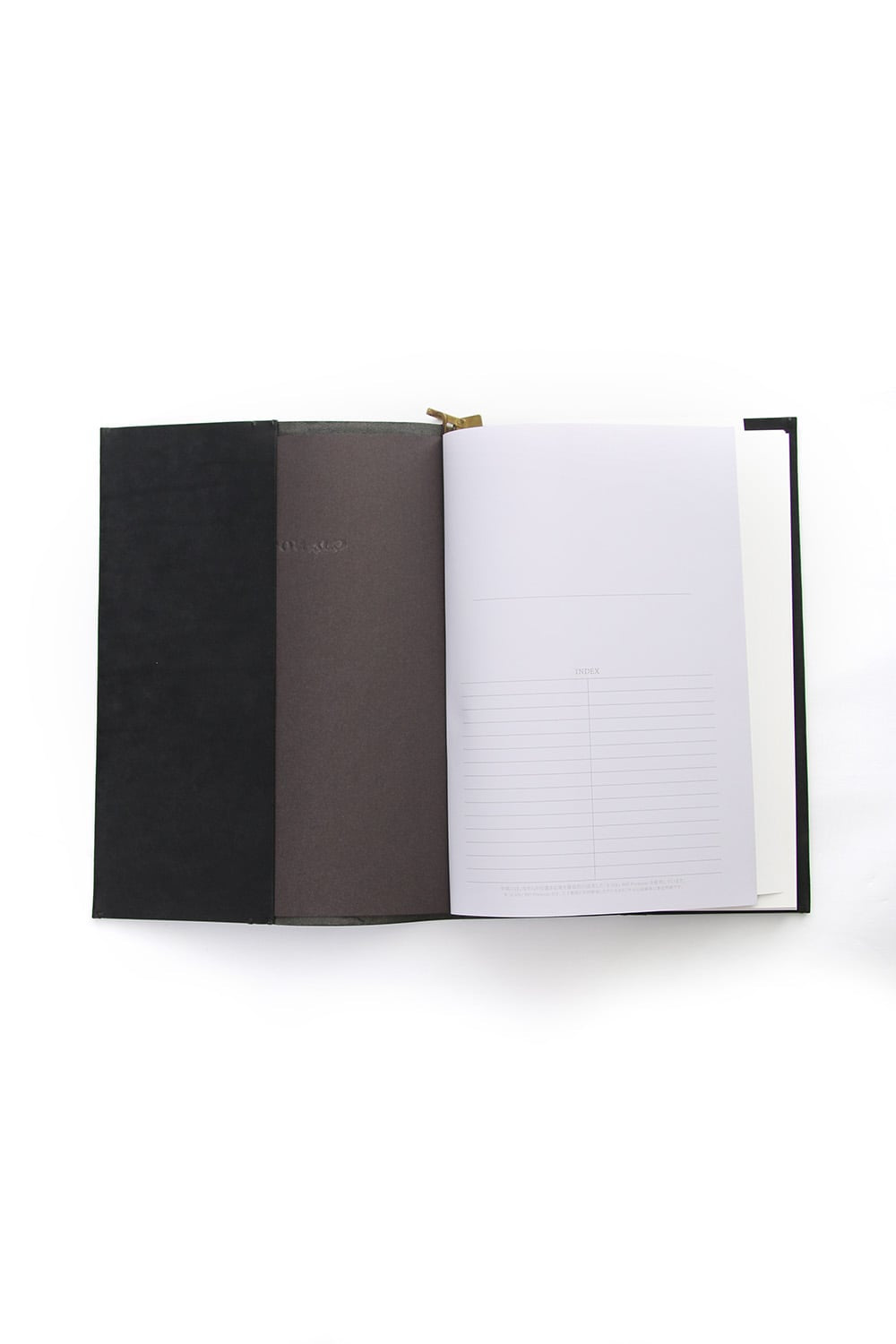 Crane Book cover with note B5 size - io-09-028 Black